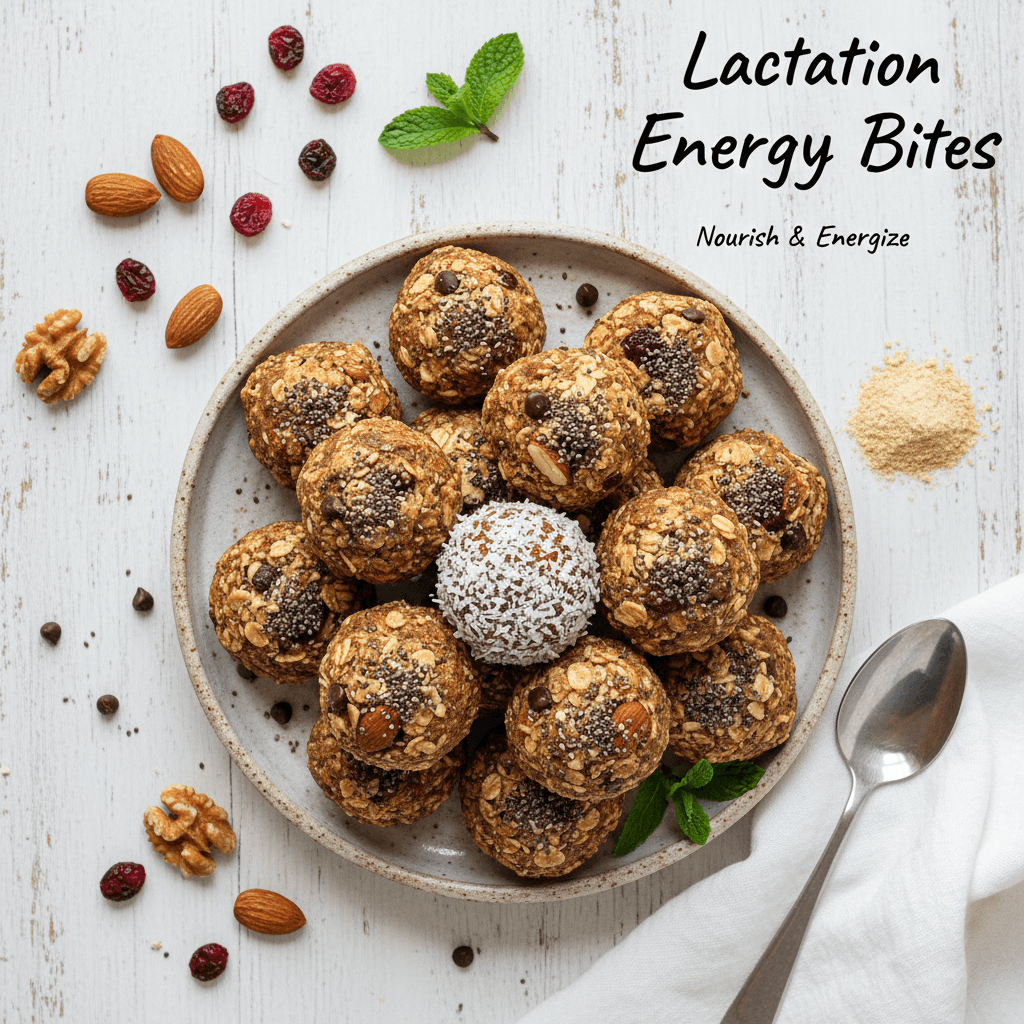 Lactation Energy Bites