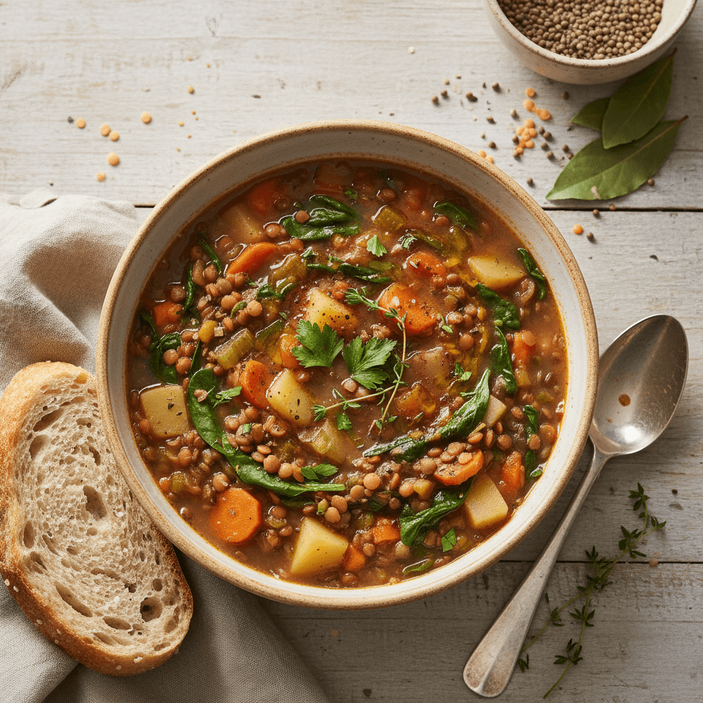 One-Pot Lentil Soup